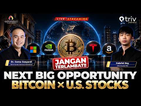 AS PERANG LAGI?? BTC DAN US STOCKS BISA LANJUT TURUN? Analisis bareng Gabriel Rey!