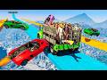 CORRE O TE ATROPELLO EN CAMIÓN CON PASAJEROS!! GRITOS!! - GTA 5 ONLINE