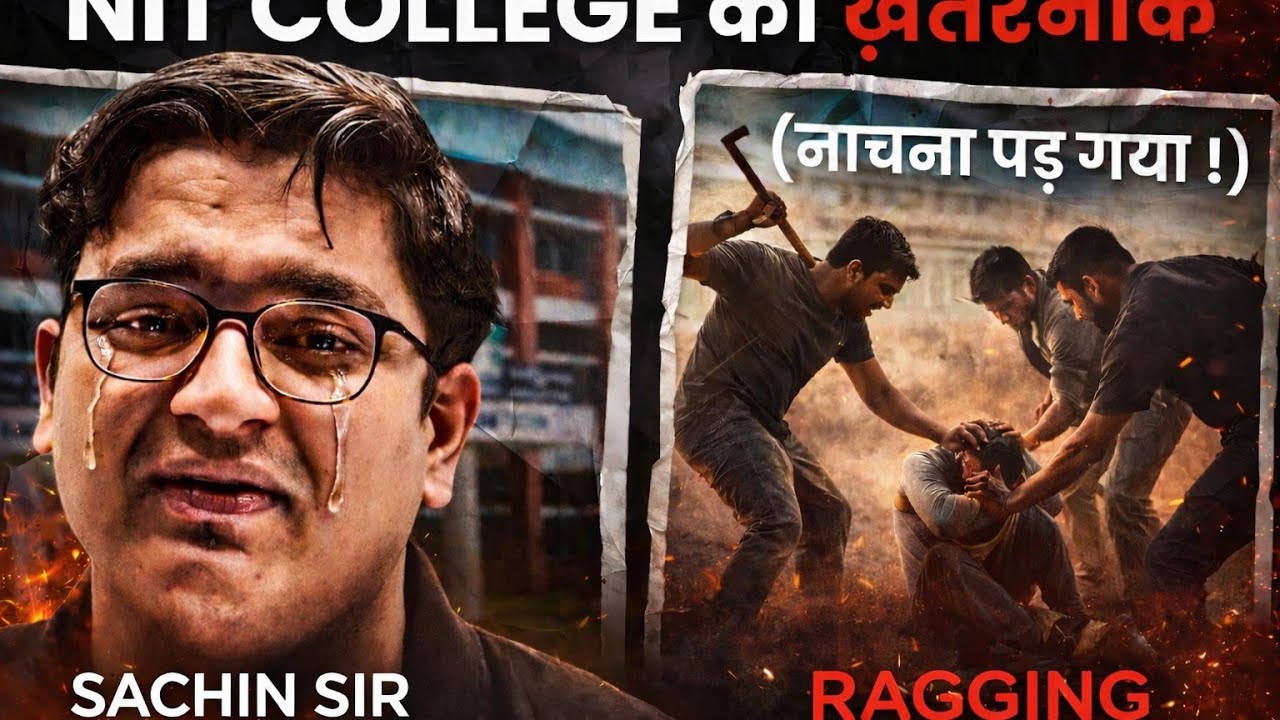 NIT College की खतरनाक Ragging 😳 | Sachin Sir की आपबीती | Ragging Full Story
