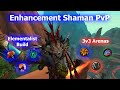 Elementalist pumping  enhancement shaman pvp  wow df s4