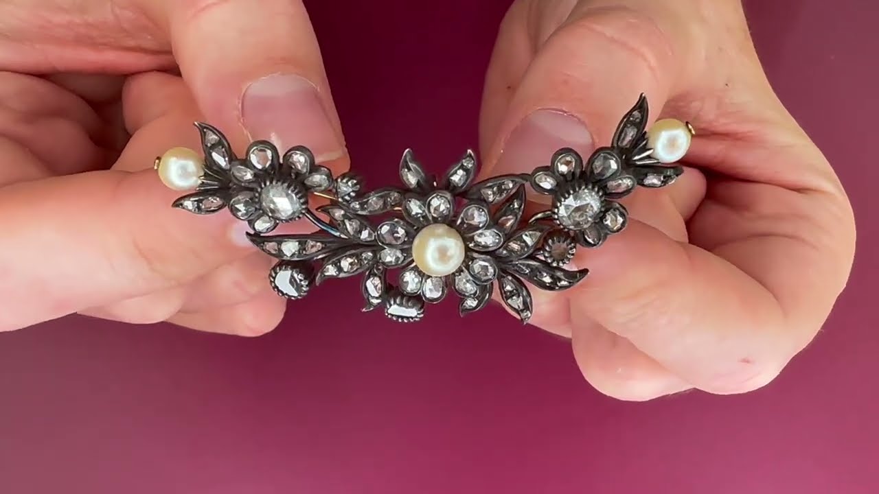 Sisslia Pearl Brooch Pins for Women Gold Brooches &Pins for Women