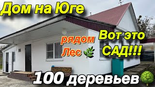 ПРОДАН!!!! Дом на Юге / рядом Лес🌿/ Вот это САД!!! 100 деревьев 🌳