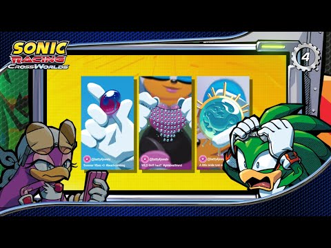 Sonic Racing: CrossWorlds - Hora do Cross 4 | Tails, Knuckles, & Rouge
