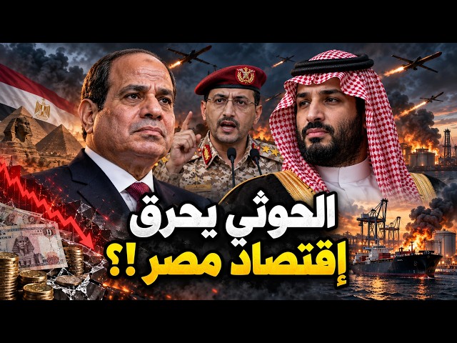 الحوثي يهدد السيسي بحرق الإقتصاد!؟… السعودية تطلب هجوم مصري في اليمن!؟