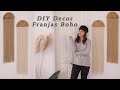 DIY Decor Franjas Boho - Decorando o Quarto 03