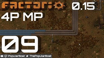 Factorio 0.15 - 4P MP - Part 09 - Never enough iron