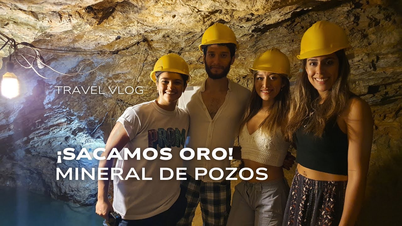 ¡SACAMOS ORO! MINA CENTENARIA DE MINERAL DE POZOS/Guanajuato, México #travelvlog #tour #mina #oro