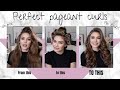 How to get perfect pageant curls and volume | Pin Curls | Brittany Oldehoff