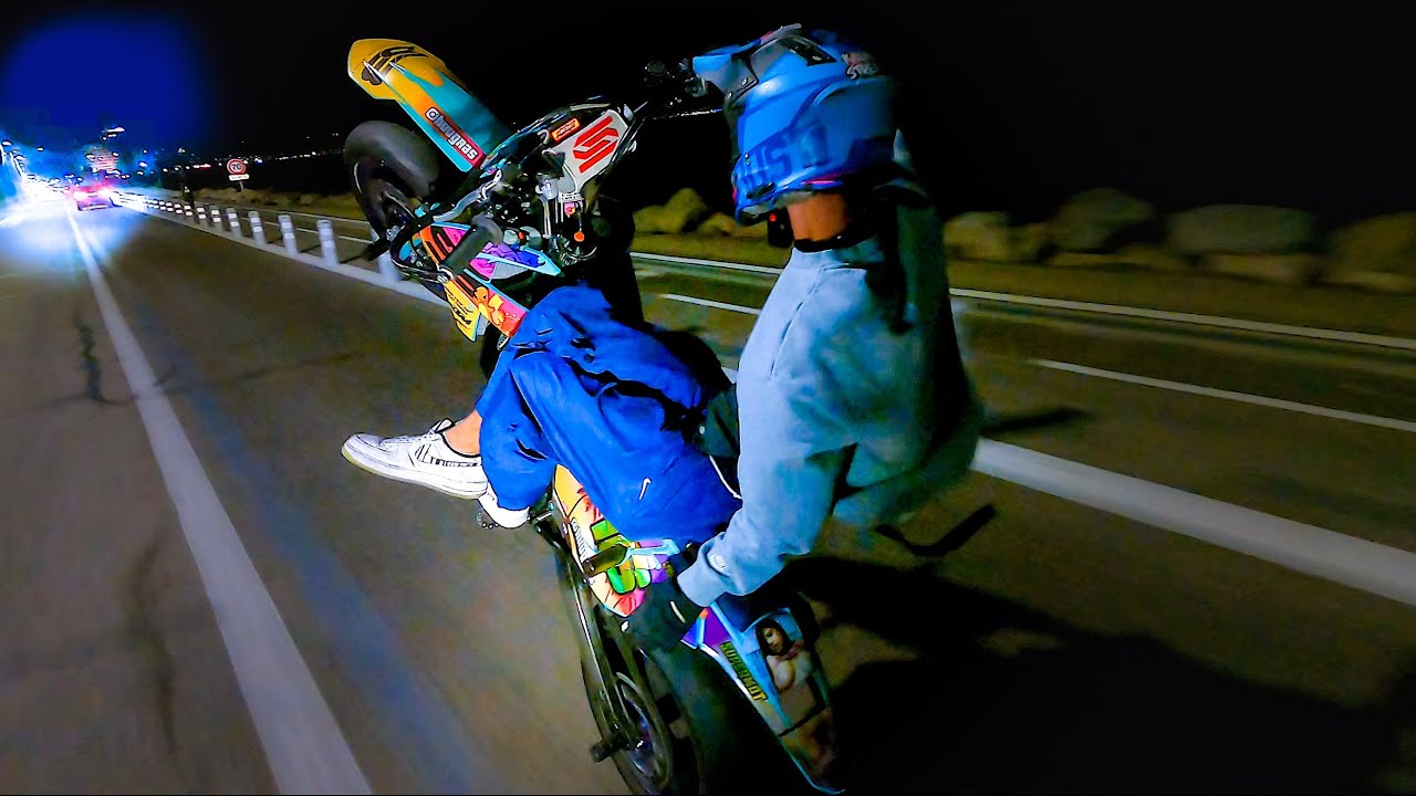 FRANCE AT NIGHT | SUPERMOTO FREESTYLE