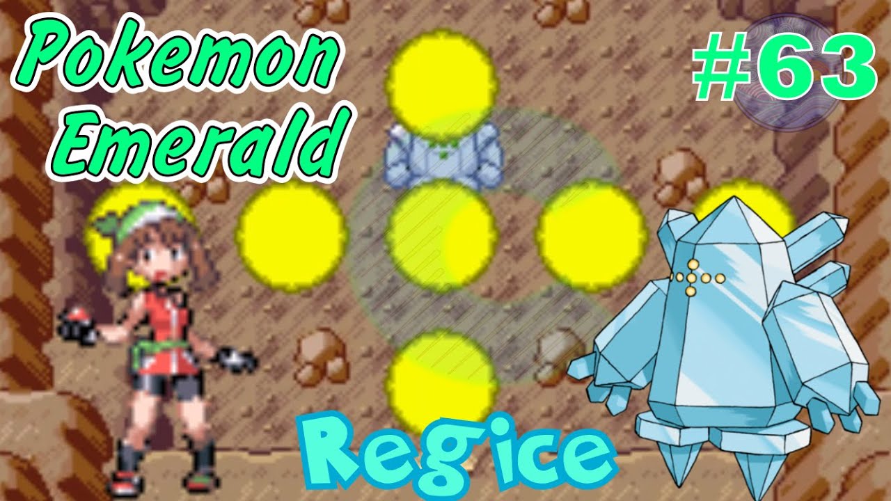 How to Catch Regice! Pokémon Emerald Walkthrough - Part 63 #regice ...