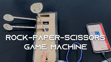Rock-paper-scissors game machine⎮fun & Cool Arduino Project