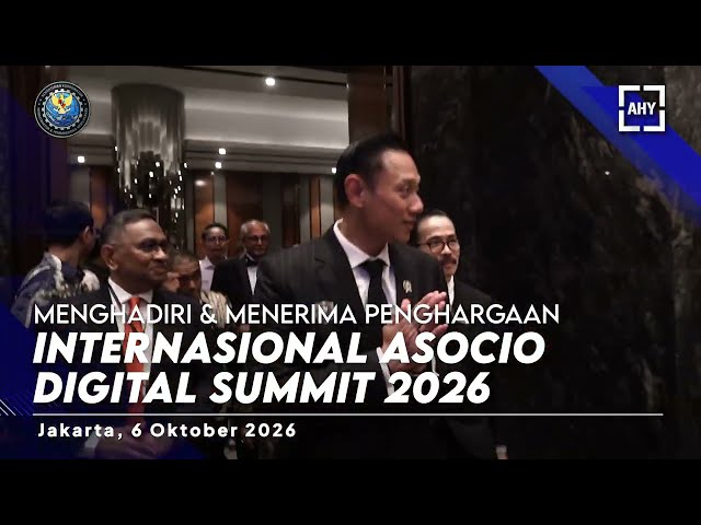 Menghadiri dan Menerima Penghargaan Internasional ASOCIO Digital Summit 2026