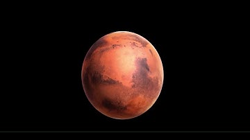 3D Planet Mars - FULL HD  - HOLOGRAM