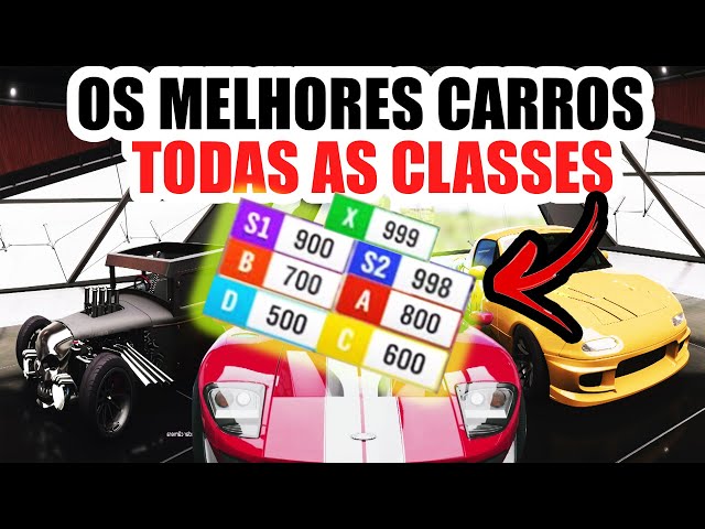 Os melhores carros para cada tipo de corrida no Forza Horizon 5