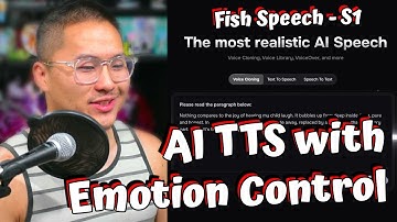 This NEW AI Text-to-Speech is Great - Fish Speech S1