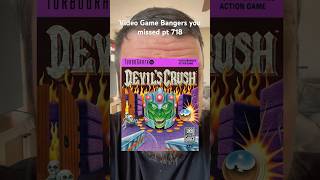 This was a fun game too #retrogaming #nostalgicgaming #turbografx16 devils crush for turbografx16.