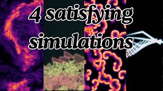 4 Mesmerizing Physics Simulations in 4K | Generative Art & Satisfying ASMR ✨