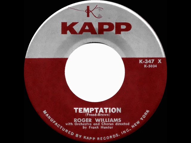 1960 Roger Williams - Temptation - YouTube