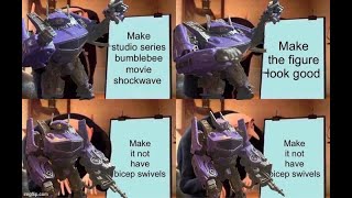 transformers studio series 112 shockwave review