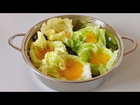 Masakan Dari Sawi Putih Dan Telur