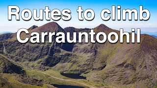 Routes to climb Carrauntoohil