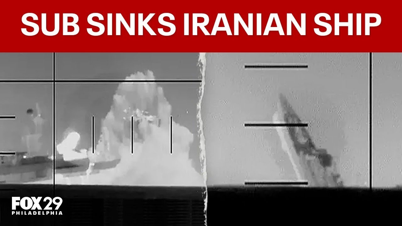 Operation Epic Fury: U.S. submarine sinks Iranian warship