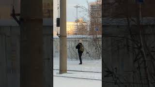 Томск. Пожар в ленте. 21 декабря 2021 года.
