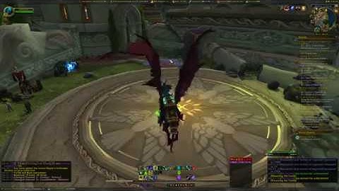 World of Warcraft: Demon Hunter Class Mount Animation