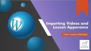 Video Lessons Plugin: Import Videos and Manage Appearance | WordPress