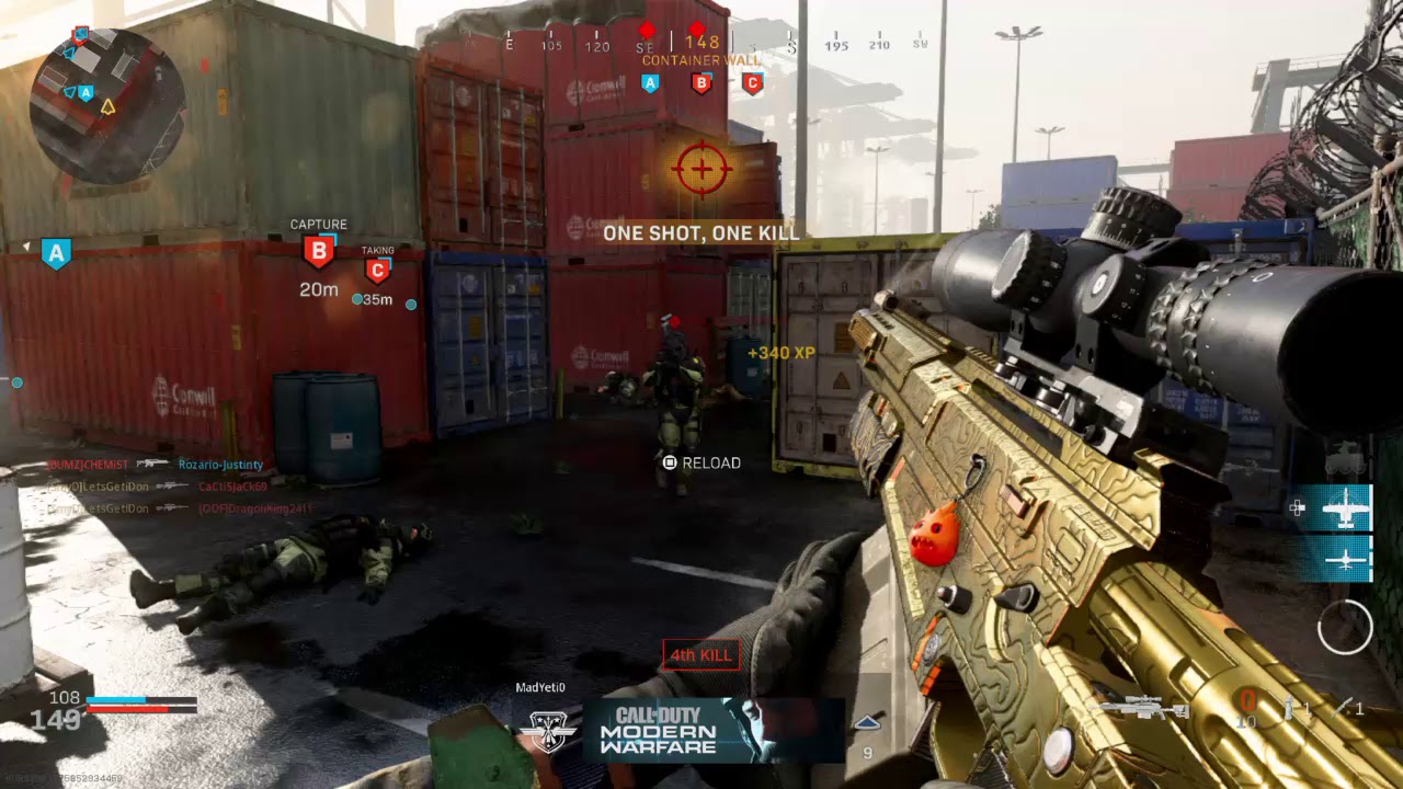 Call Of Duty Modern Warfare Quickscope