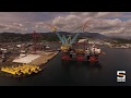 Saipem 7000  hywind scotland mating operations  saipem