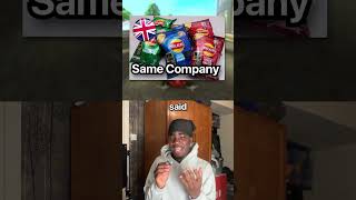 British Vs American Snack Flavours