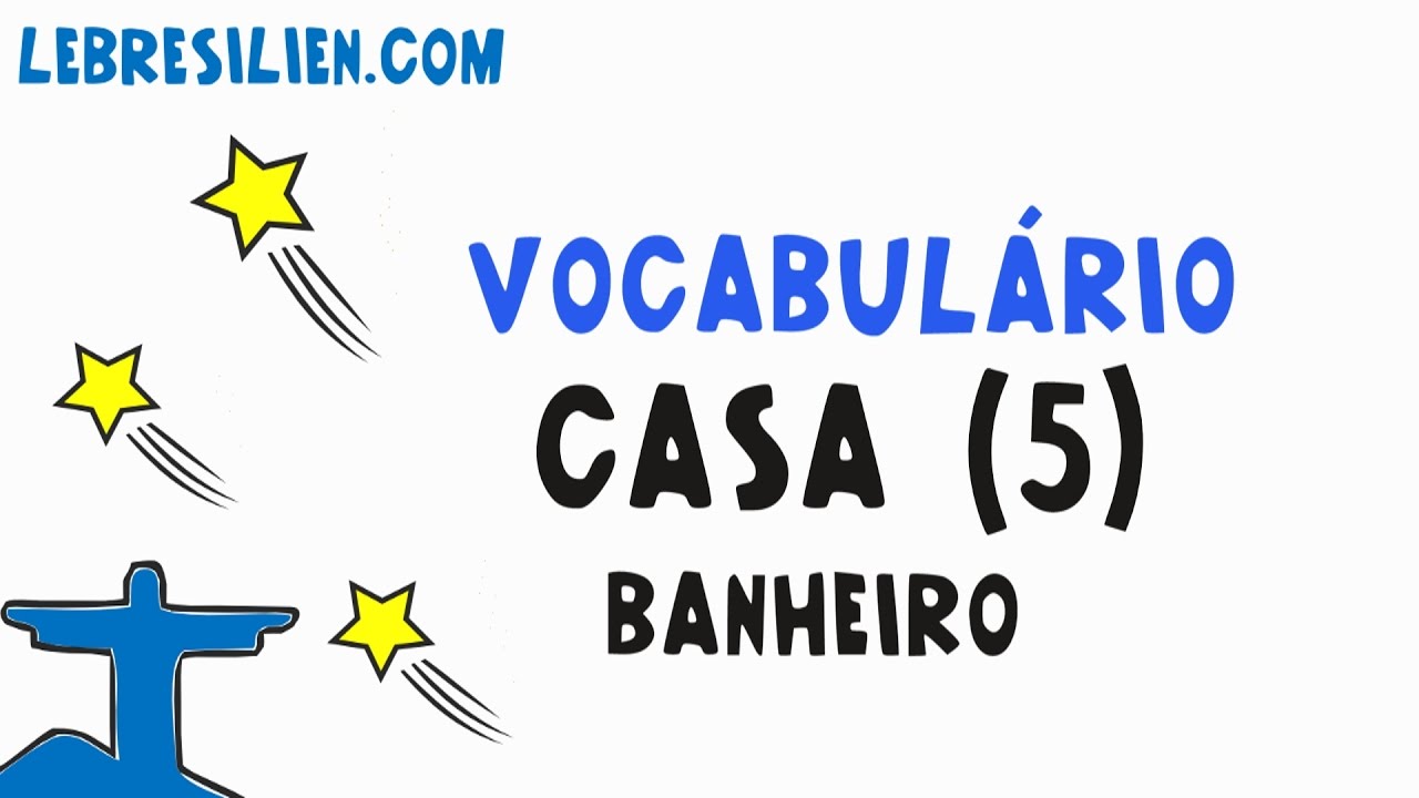 Vocabulaire en portugais - Maison 5 salle de bain
