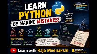 Learn Python by Making Mistakes! 💻 | Beginner to Pro Mindset
