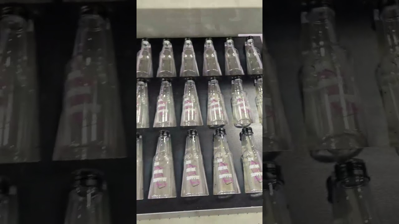 UV printing on PET bottles