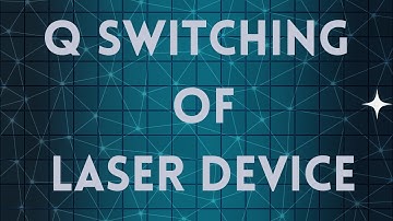 Q SWITCHING OF LASER DEVICE | B.Sc. | NJPhysics