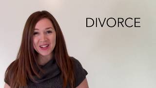 Divorce | Learn English words every day with Spotlight