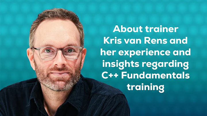 About trainer Kris van Rens and his C++ and Rust trainings