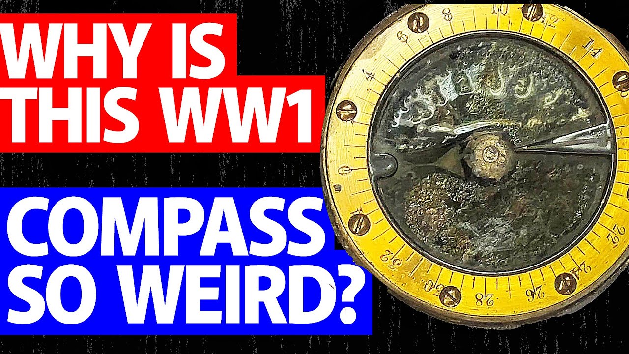This Strange WWI Private Purchase Compass Still Works After 100+ Years!