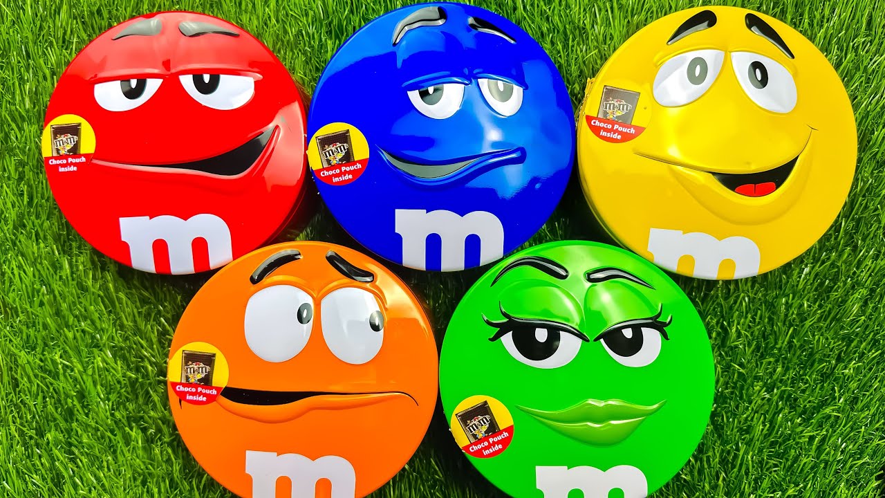 Candy Lovers Dream! ASMR Unboxing of Skittles & M&M's | Colorful Tins and Satisfying Sounds Revealed