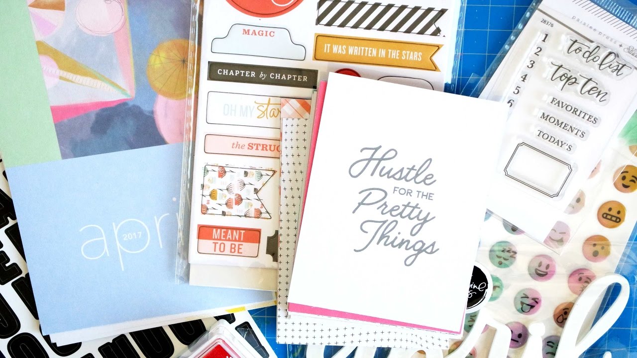 STUDIO CALICO PROJECT LIFE KIT - AVRIL 2017 - YouTube