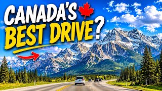 Is This Canada’s Most Beautiful Mountain Drive? (Canmore → Banff 4K drive)
