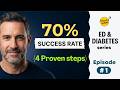 Diabetic Erectile Dysfunction: 4 Proven Steps to Improve ED | ED &amp; Diabetes Series Ep 1