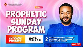 PROPHETIC SUNDAY PROGRAM || 2ND AUGUST 2026  ZION MINISTRY LIVE  #zionprayermovementoutreach #replay