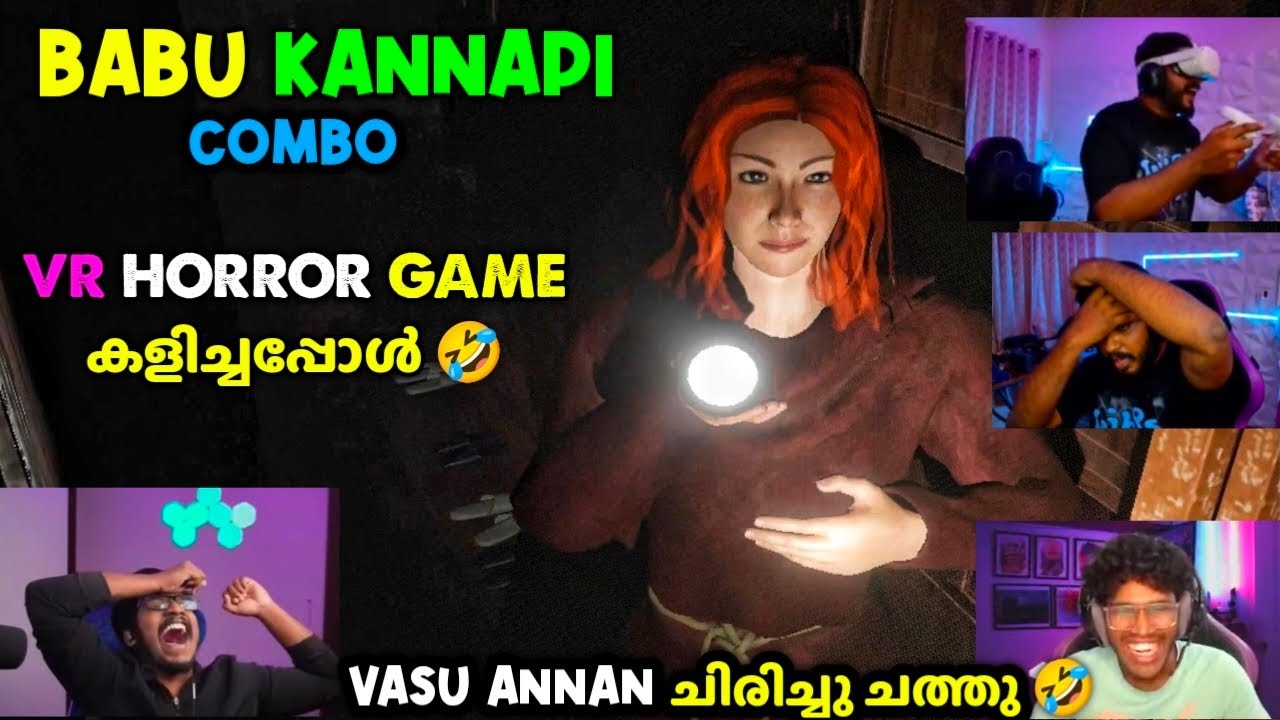 Babu Kannapi 🤣Vr Horror Game കളിച്ചപ്പോൾ 🤣kannapi Babu നെ ചതിച്ചു 😹Vasu Annan ചിരിച്ചു ചത്തു 🤣