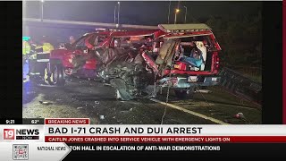 North Coast Emergency Services team member hurt in crash on I-71