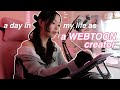 DAY IN MY LIFE as a WEBTOON creator and YouTuber (WEBTOON VLOG)