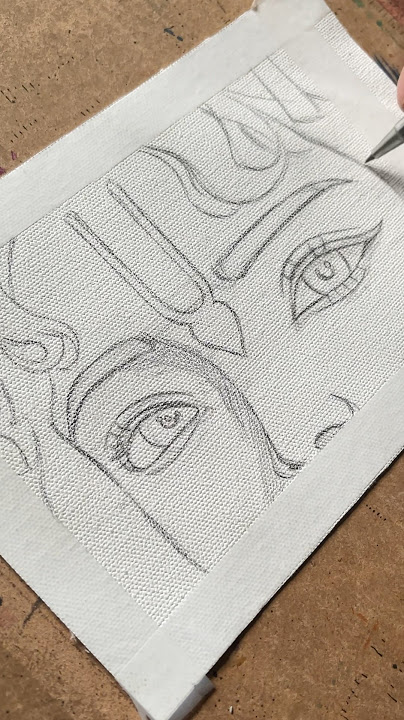 Drawing Krishn Eyes #drawing #painting #krishna #artist #viralvideo