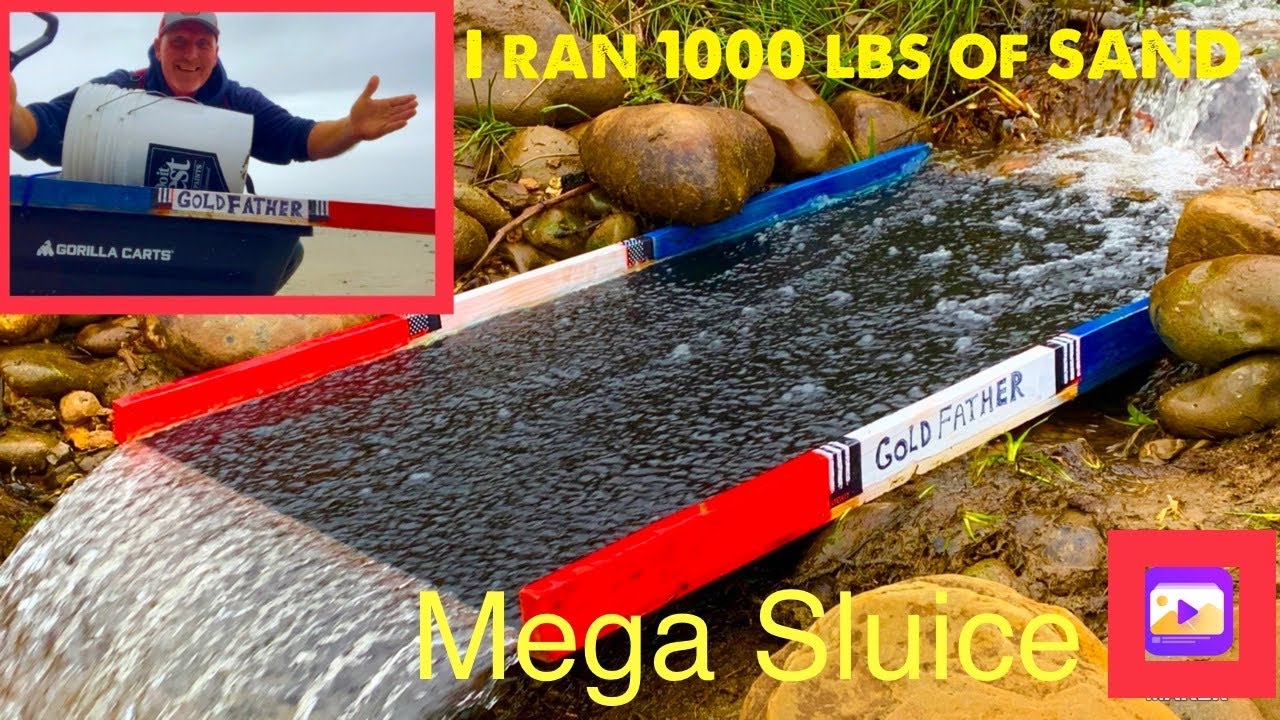 How much Gold in 1000 lbs of Sand? Oregon Gold Panning