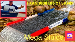 How much Gold in 1000 lbs of Sand? Oregon Gold Panning